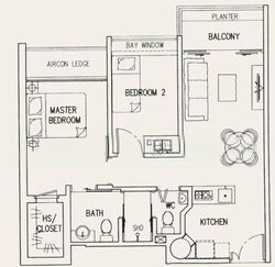 The Ariel (D15), Apartment #558297981